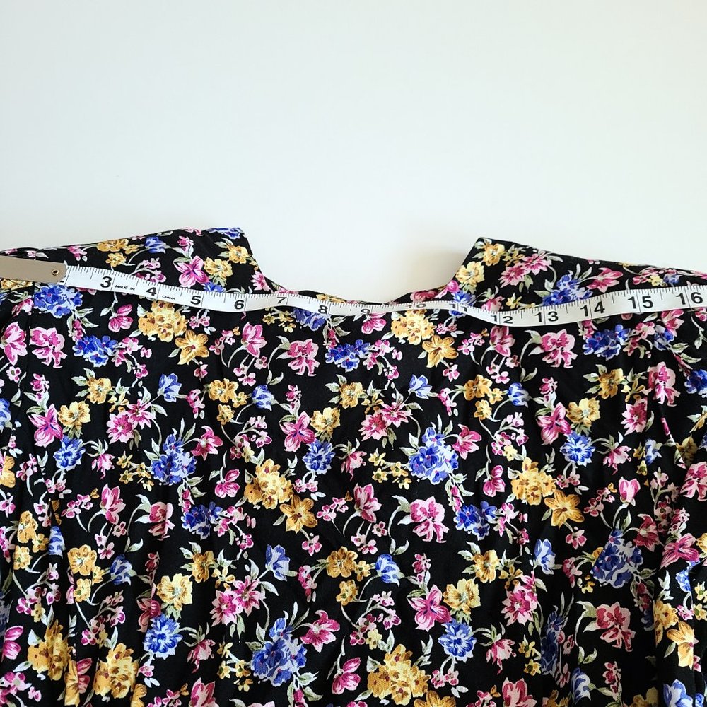 Karin Stevens vintage new with tag floral summer maxi dress. New old stock. - Picture 10 of 11